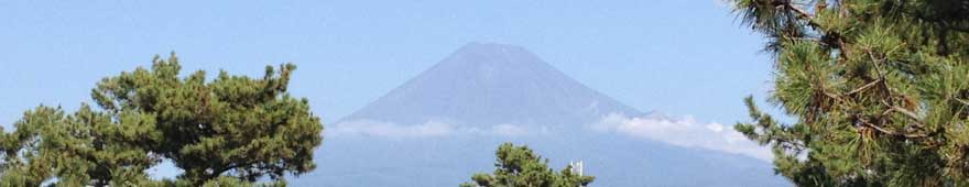 表紙の写真は富士山